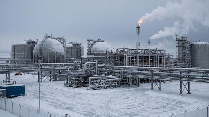 Зима добавила газу: выпуск СПГ в России вырос на 8,3%