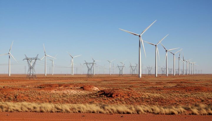 Fortescue представила обновленный проект ветропарка мощностью 2,1 ГВт в Австралии