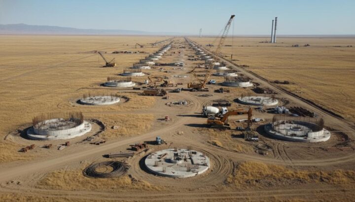 Казахстан: начало строительства ветропарка «Мирный» мощностью 1 ГВт