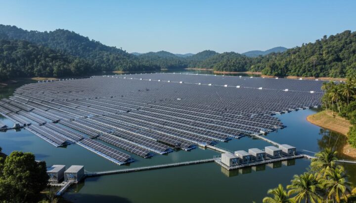 В Малайзии построят плавучую солнечную электростанцию на озере Кенир