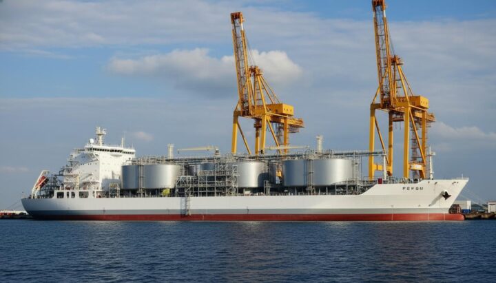 Польша расширяет импорт СПГ: в Южной Корее спущен на воду терминал FSRU
