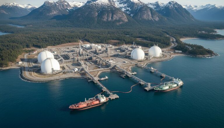 LNG Canada: расширение мощностей терминала в Китимате перешло в стадию подготовки