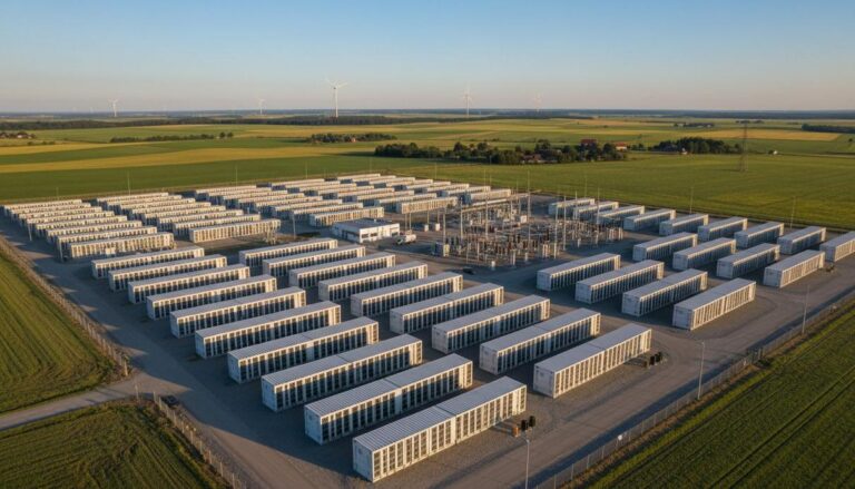 Eco Stor построит в Германии крупнейший в стране накопитель энергии